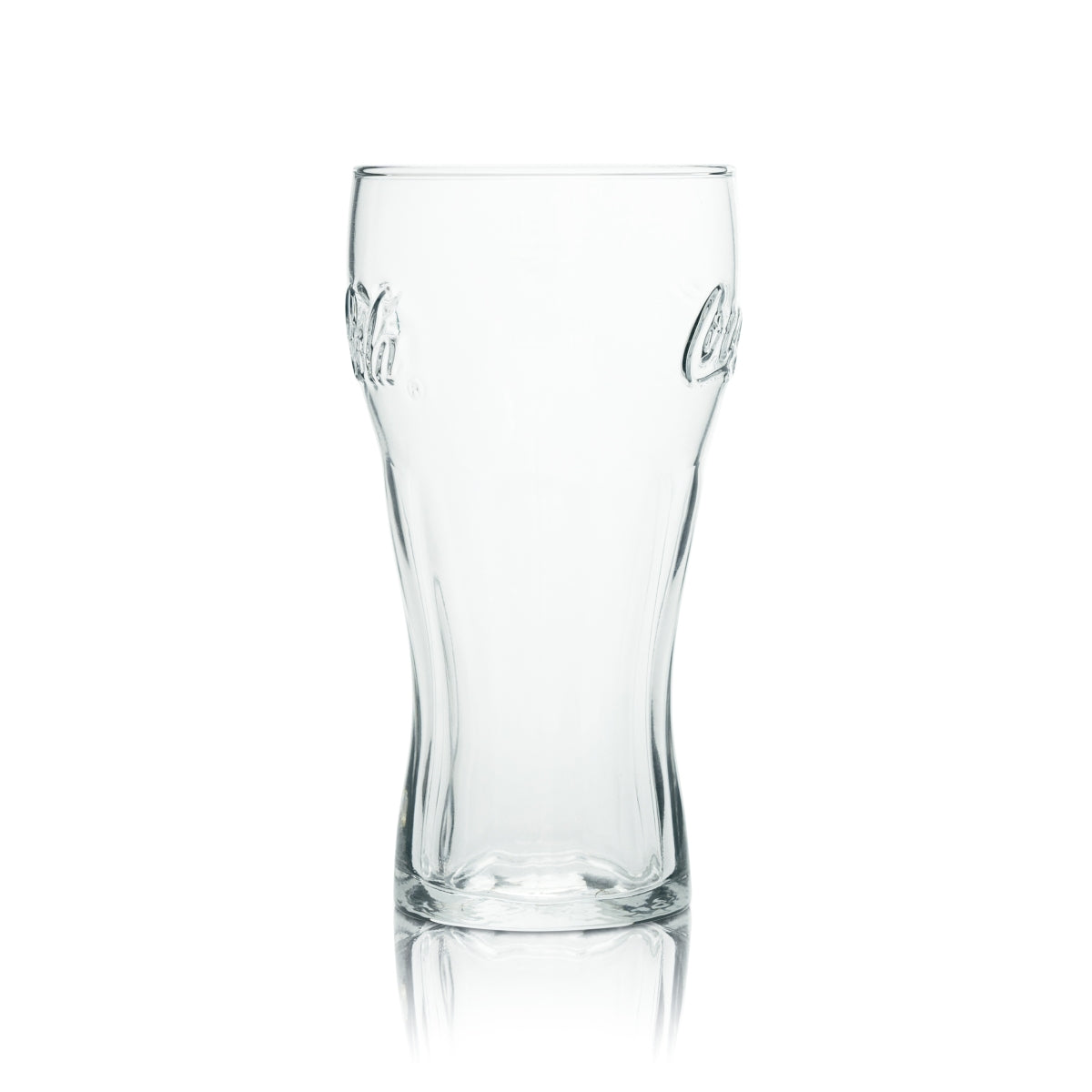 6x Coca Cola Glas 0,5l Kontur Softdrink Limo Becher Gläser Gastro Kneipe Bistro – Ansicht 3