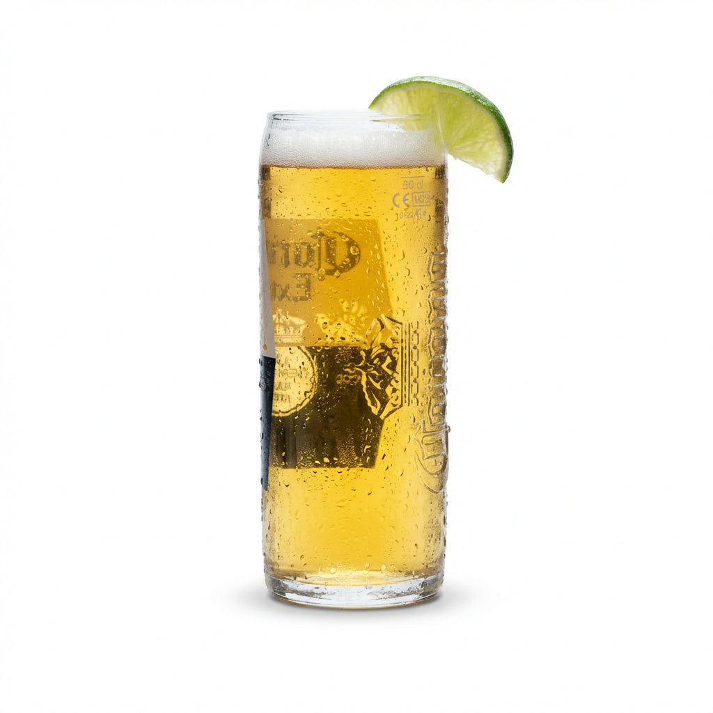 6x Corona Bierglas 0,5l Gläser Set - edles Kontur-Relief geeicht für Gastronomie – Ansicht 3