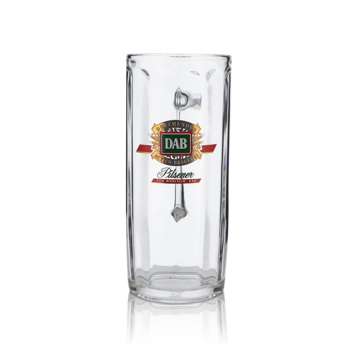 6x DAB Glas 0,5l Bierkrug Humpen Seidel Dortmunder Aktien Brauerei Gläser Set – Ansicht 2
