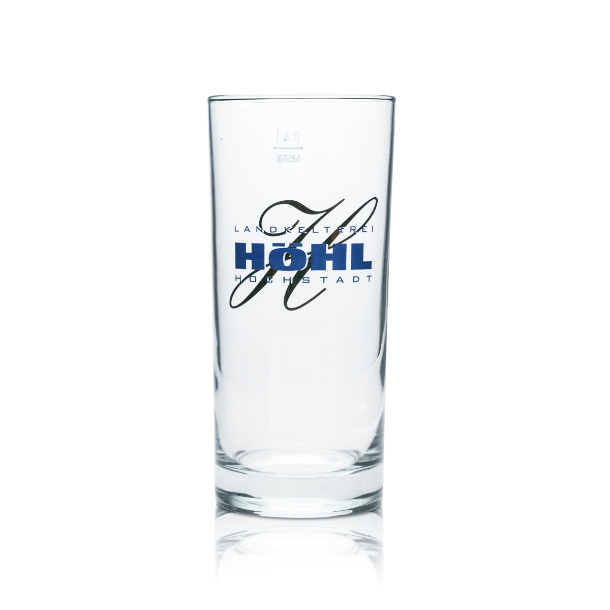 6x Der alte Hochstädter Apfelwein Glas 0,4l Becher Gläser Landkelterei Höhl Bar – Ansicht 2