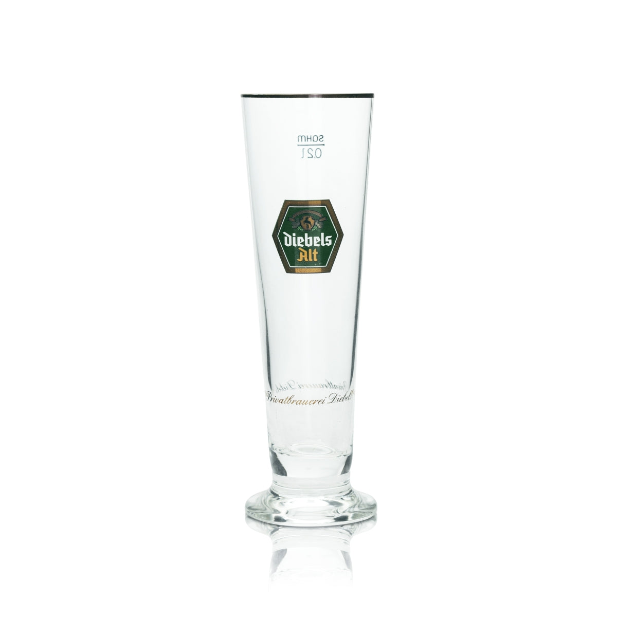 6x Diebels Alt Bier Glas 0,2l Pokal Sahm Pils Gläser Export Tulpe Kelch Becher – Ansicht 2