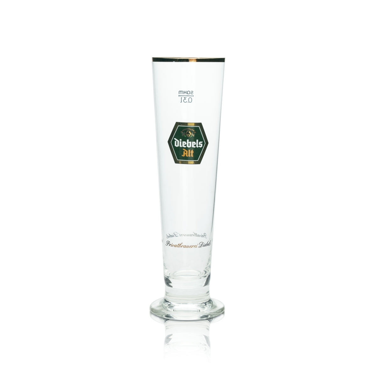 6x Diebels Alt Bier Glas 0,3l Pokal Sahm Pils Gläser Export Tulpe Kelch Becher – Ansicht 2