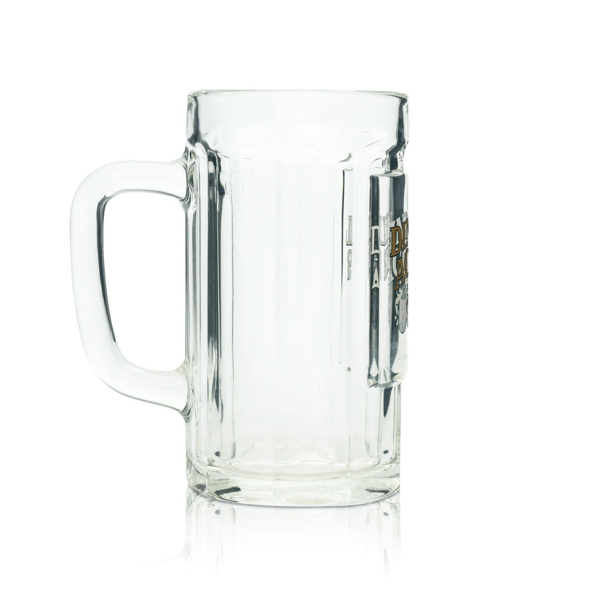 6x Dinkel Acker Bier Glas 0,4l Krug Seidel Henkel Gläser Humpen Krüge Brauerei – Ansicht 3