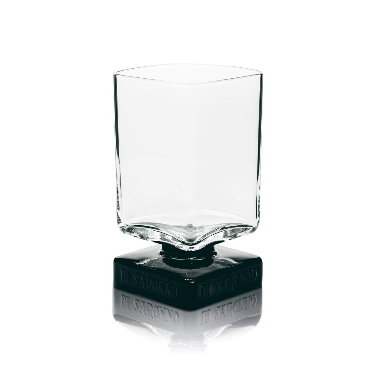 6x Disaronno Glas schwarzer Boden – Ansicht 3