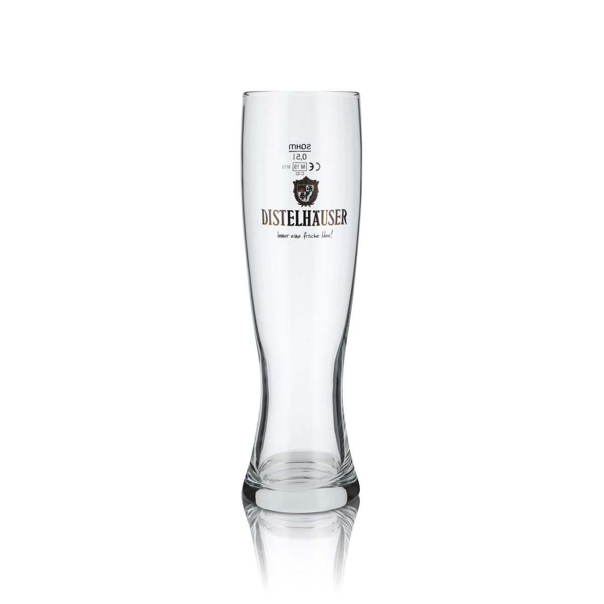 6x Distelhäuser Glas 0,5l Weißbierglas Hefeweizen Gläser Set Brauerei Gastro – Ansicht 2