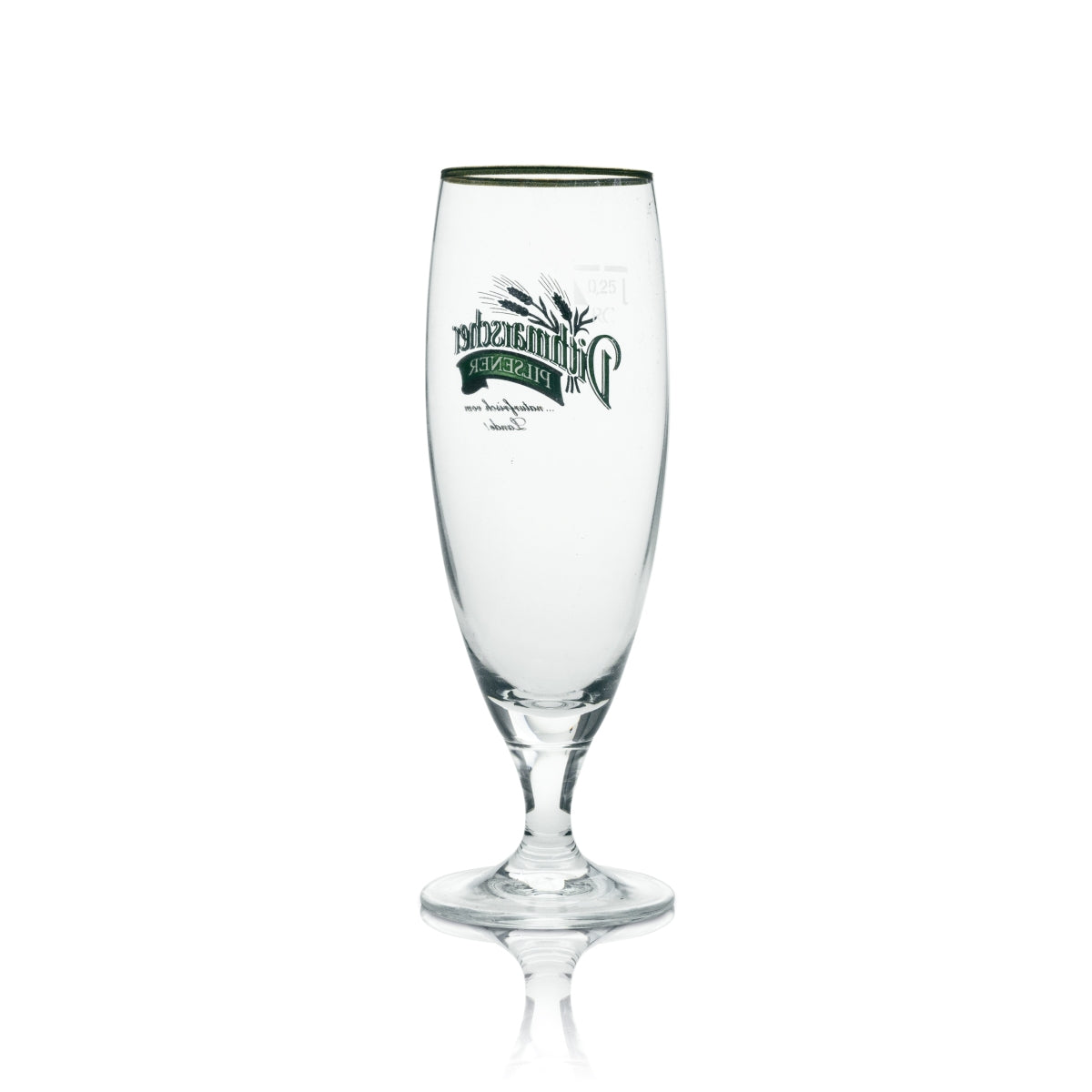 6x Dithmarscher Bier Glas 0,25l Pokal Pils Ritzenhoff – Ansicht 3