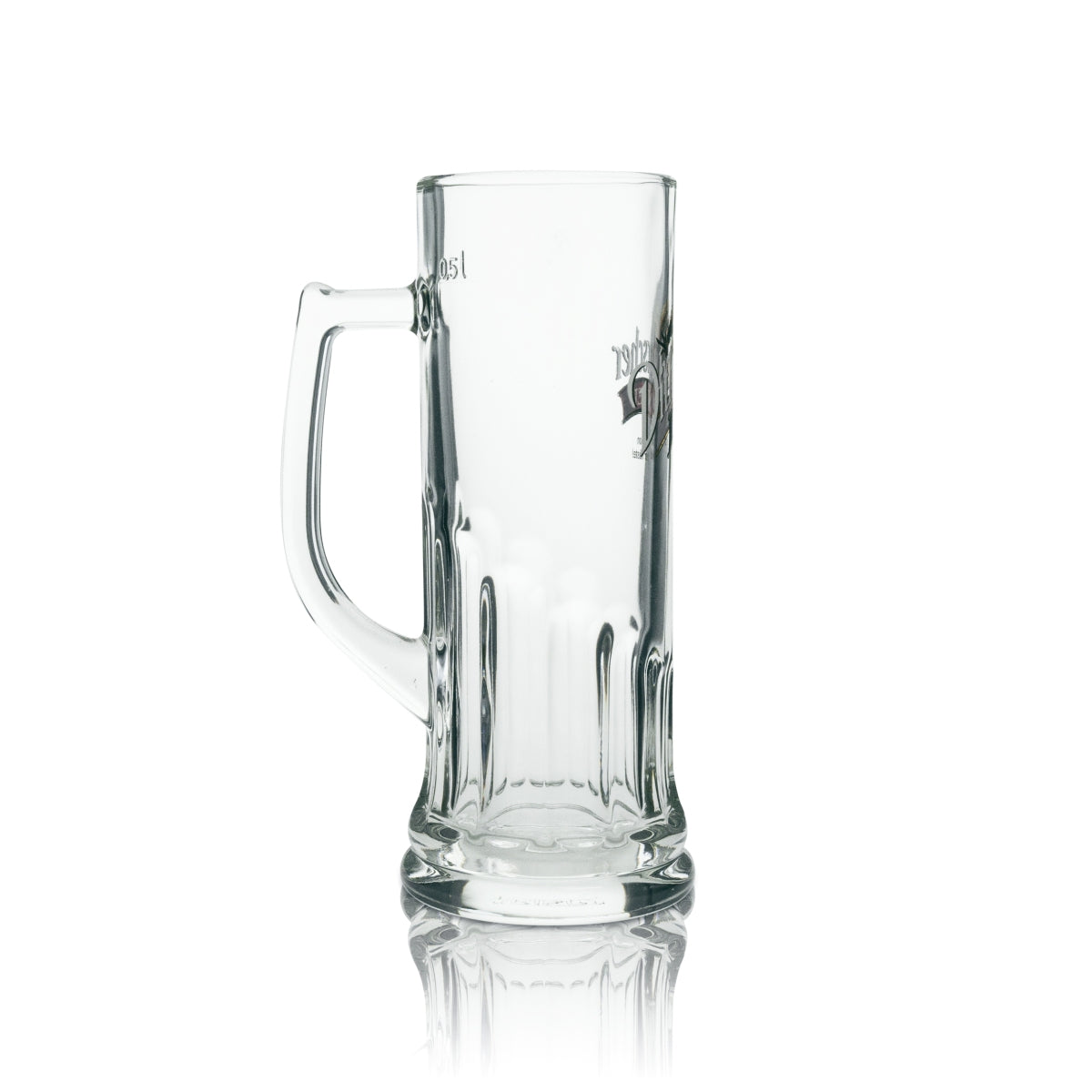 6x Dithmarscher Bier Glas 0,5l Krug Dunkel Seidel Rastal – Ansicht 3