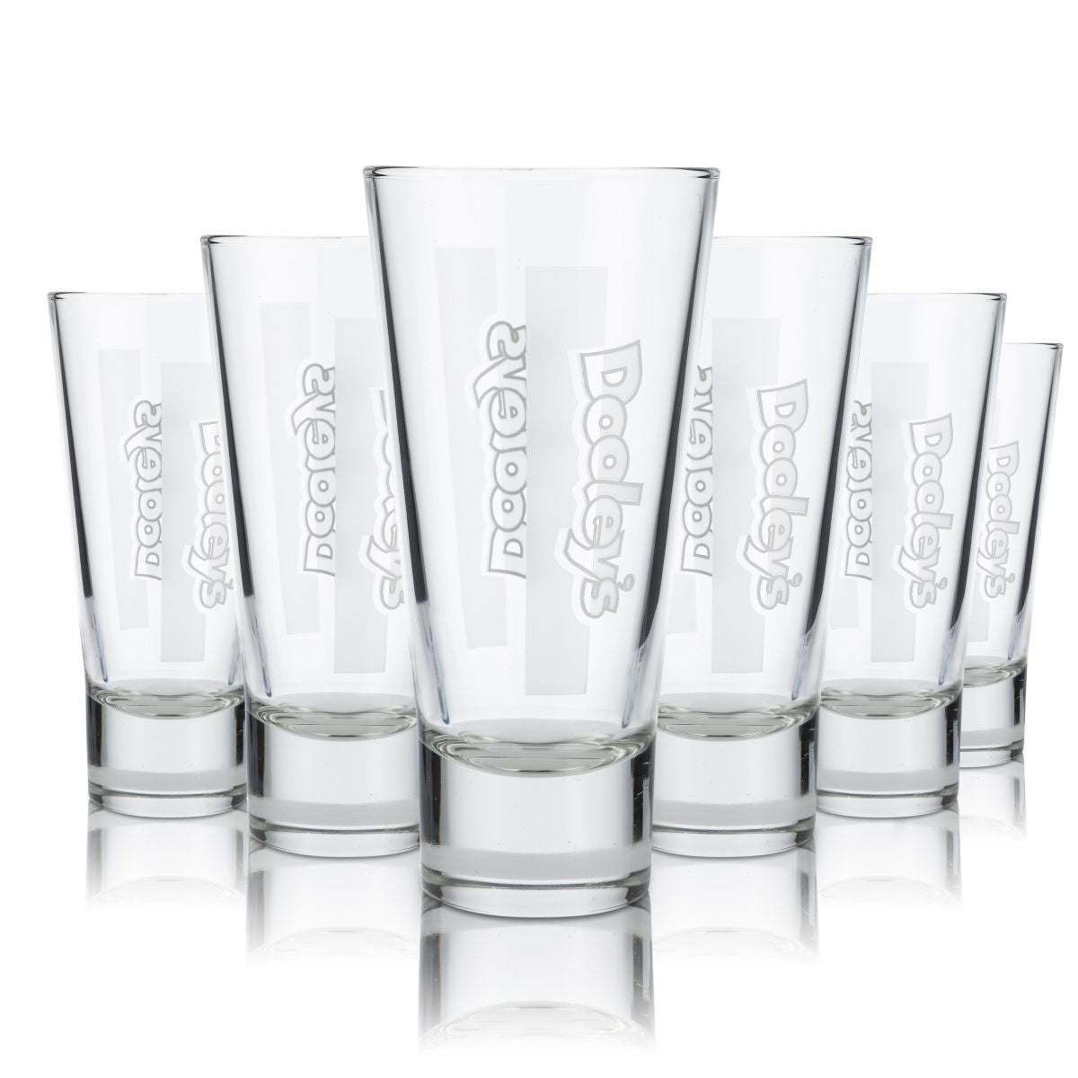 6x Dooleys Glas 0,318l Longdrinkglas Tumbler Latte Macchiato Gläser Set Gastro