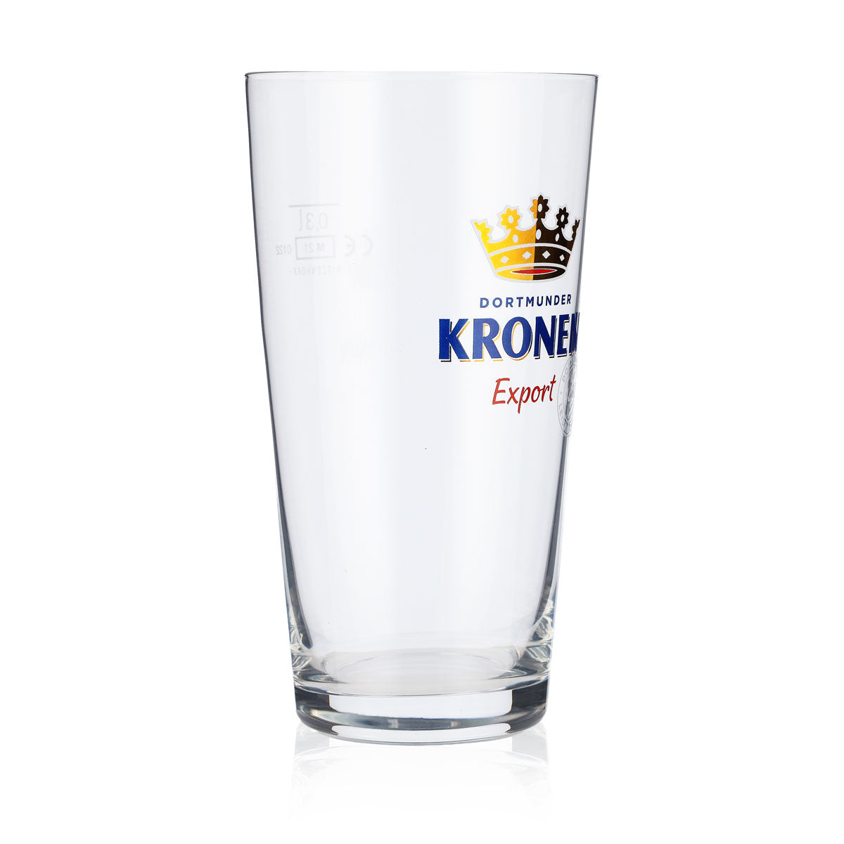 6x Dortmunder Kronen Willi-Becher Bier Glas 0,3l Biergläser Export – Ansicht 3