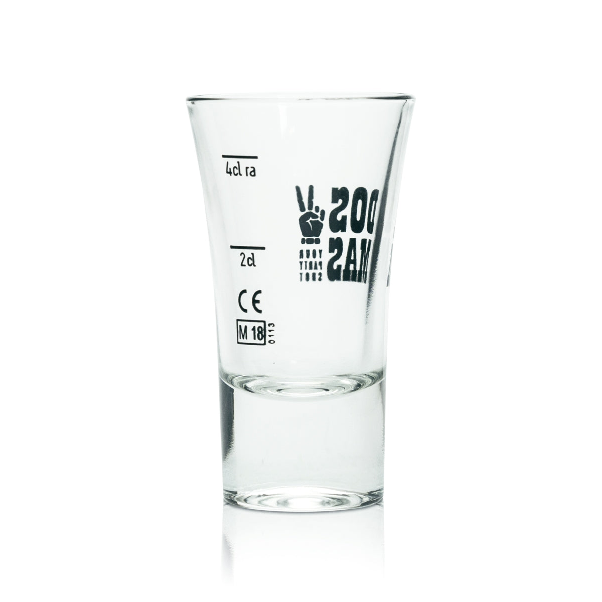 6x Dos Mas Glas 4cl Shot Kurze Stamper Gläser Gastro Kneipe Bar Party Tequila – Ansicht 3