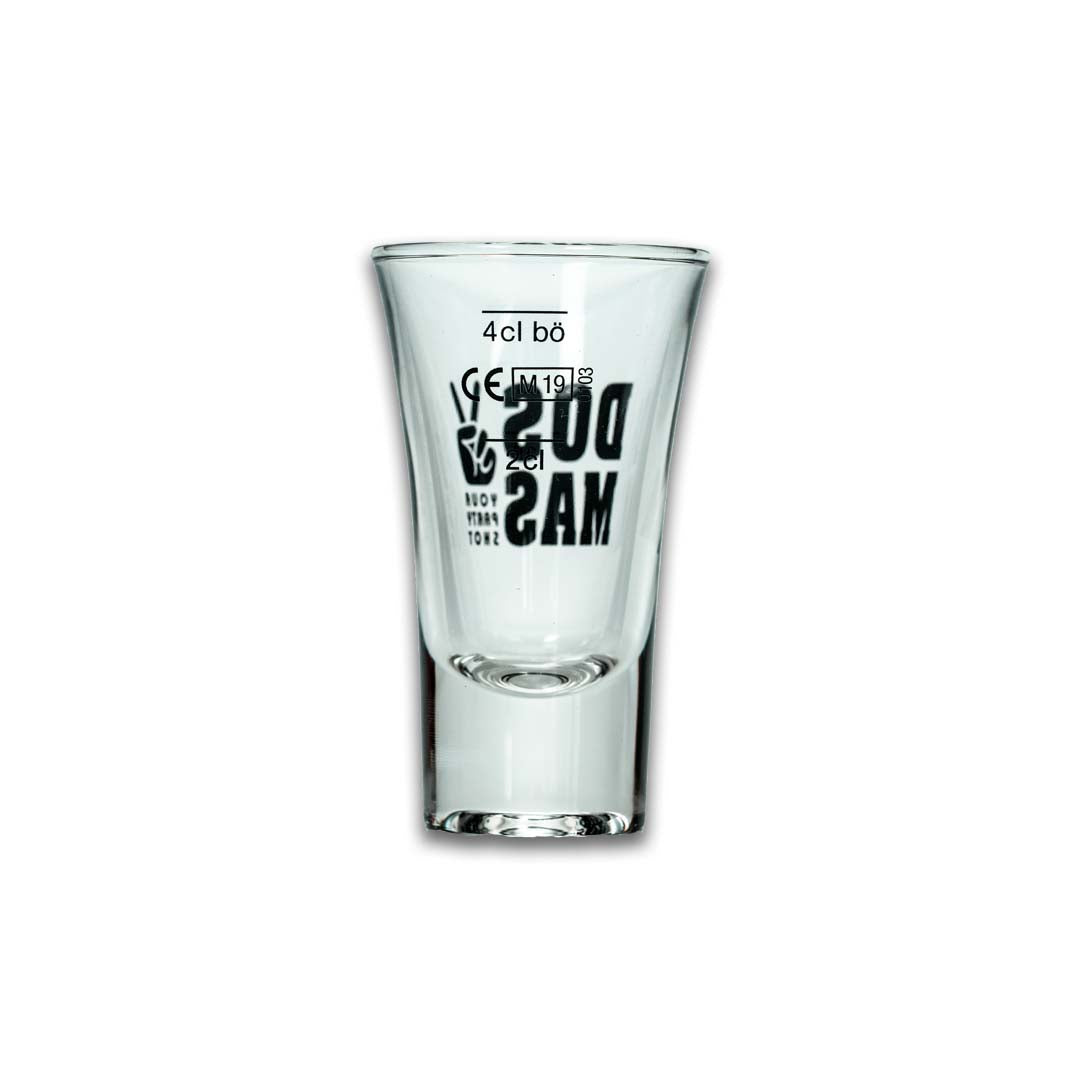 6x Dos Mas Glas 4cl Shot Kurze Stamper Gläser Gastro Kneipe Bar Party Tequila – Ansicht 4