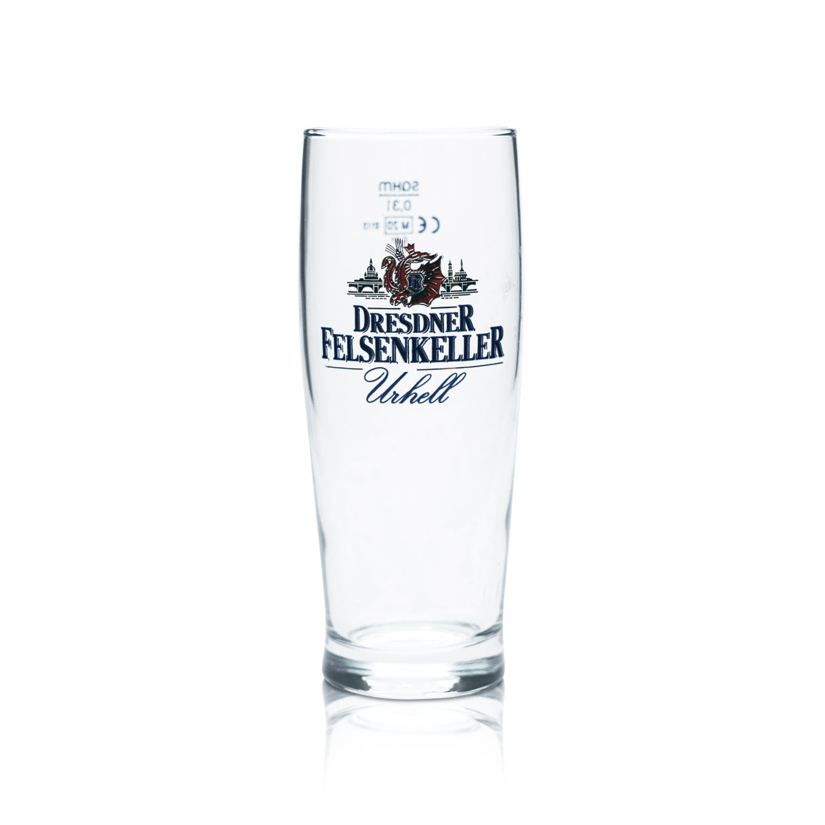6x Dresdner Felsenkeller Bier Glas 0,3l Becher Gläser Geeicht Gastro Brauerei – Ansicht 2