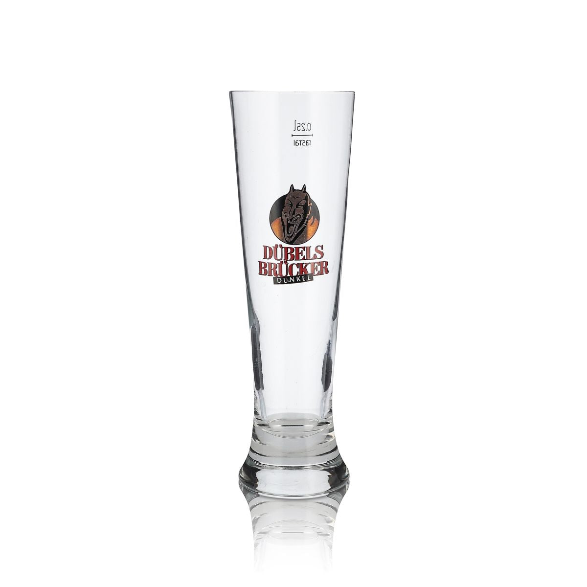 6x Dübelsbrücker Glas 0,25l Pokalglas Tulpe Dunkel Bier Gläser Set Brauerei – Ansicht 2