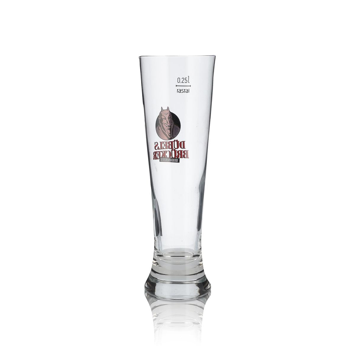 6x Dübelsbrücker Glas 0,25l Pokalglas Tulpe Dunkel Bier Gläser Set Brauerei – Ansicht 3