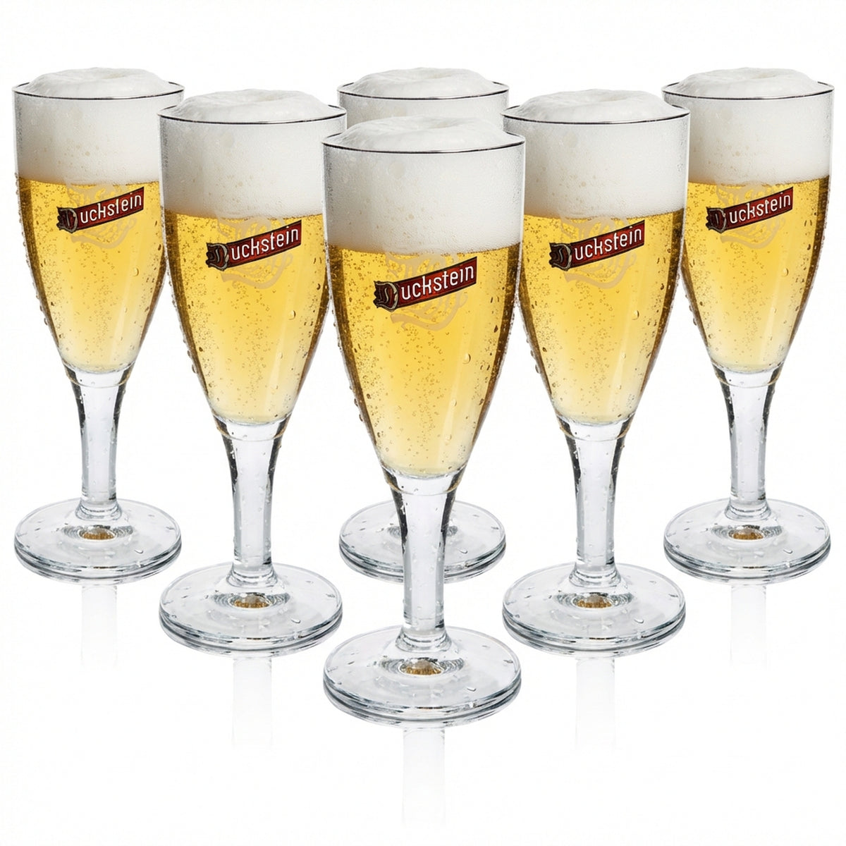 6x Duckstein Bier Glas 0,3l Sommelier Glas