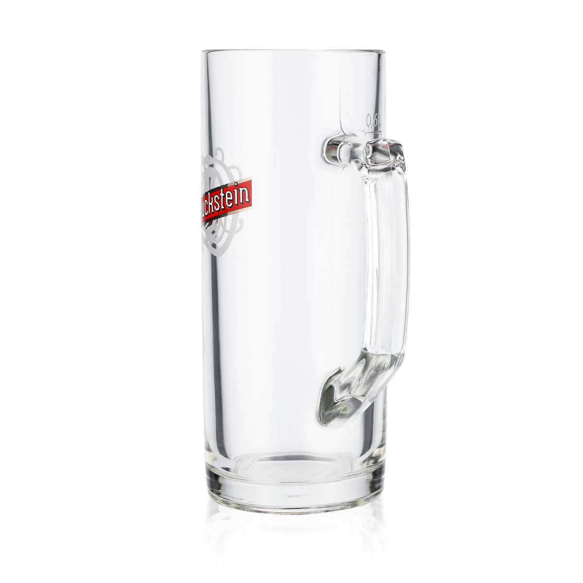 6x Duckstein Bier Glas 0,5l Bierkrug Bierseidel Bierhumpen Glatt Borgonovo Reno – Ansicht 7