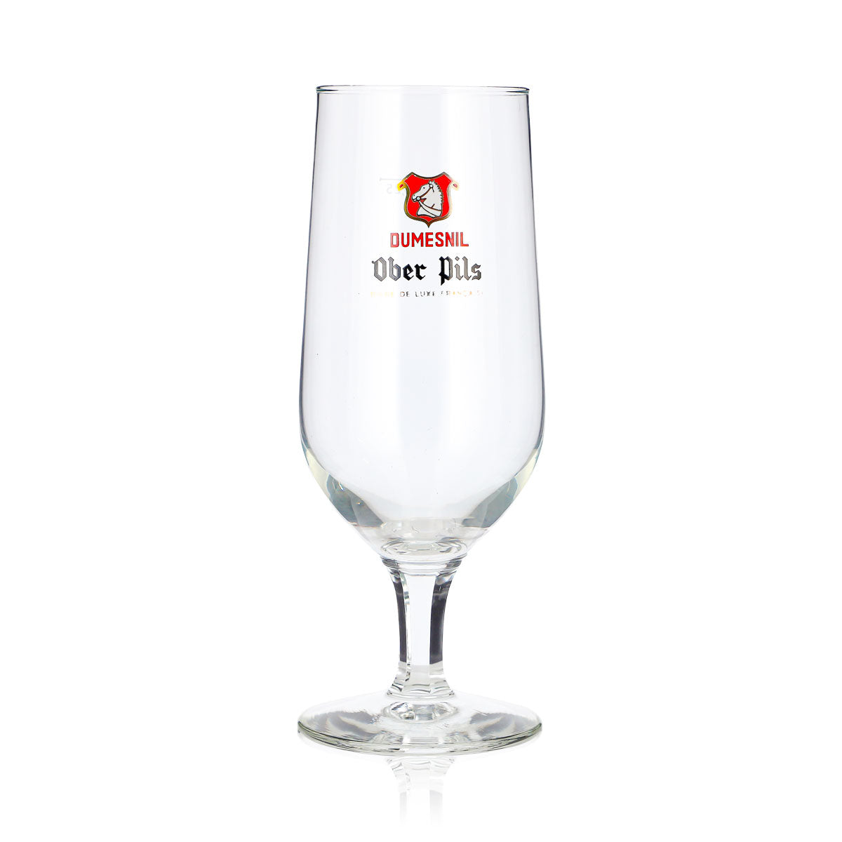 6x Dumesnil Bier Glas Pokalgläser Biergläser 0,25l Ober Pils rotes Logo 6er Set – Ansicht 3