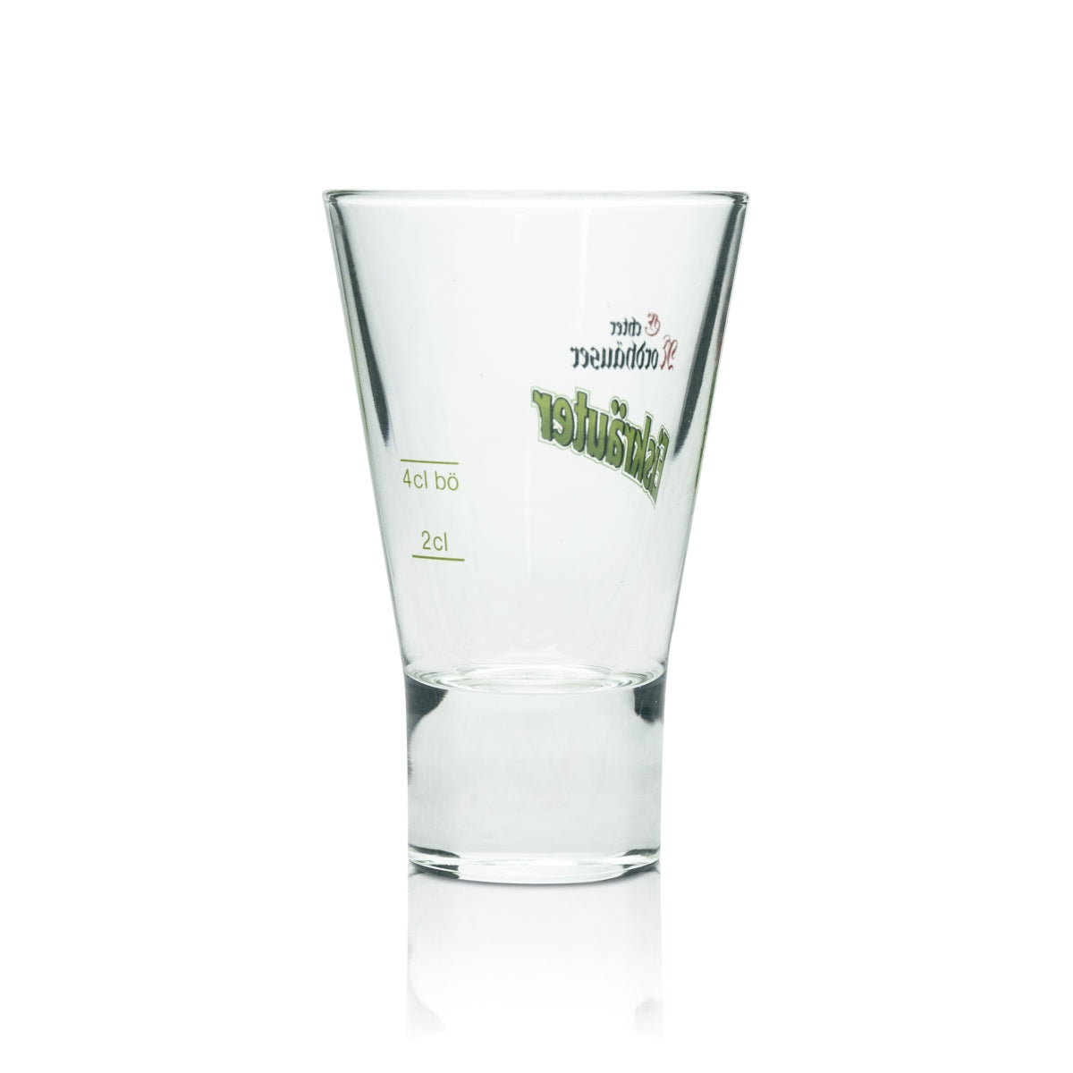 6x Echter Nordhäuser Korn Glas 4cl Eiskräuter Kurze Schnaps Gläser Stamper Shot – Ansicht 4