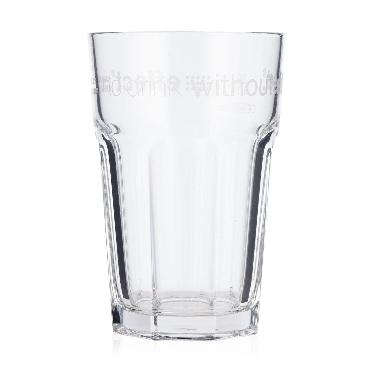6x Effect Energy Glas 0,3l Gläser Longdrinkglas Weißer Schriftzug – Ansicht 4