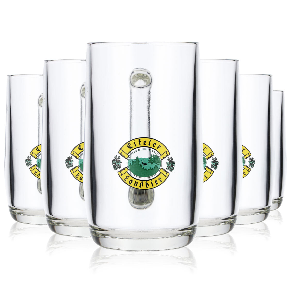 6x Eifeler Landbier Bier Glas Seidel Gläser Biergläser 0,3l Krug – Ansicht 7