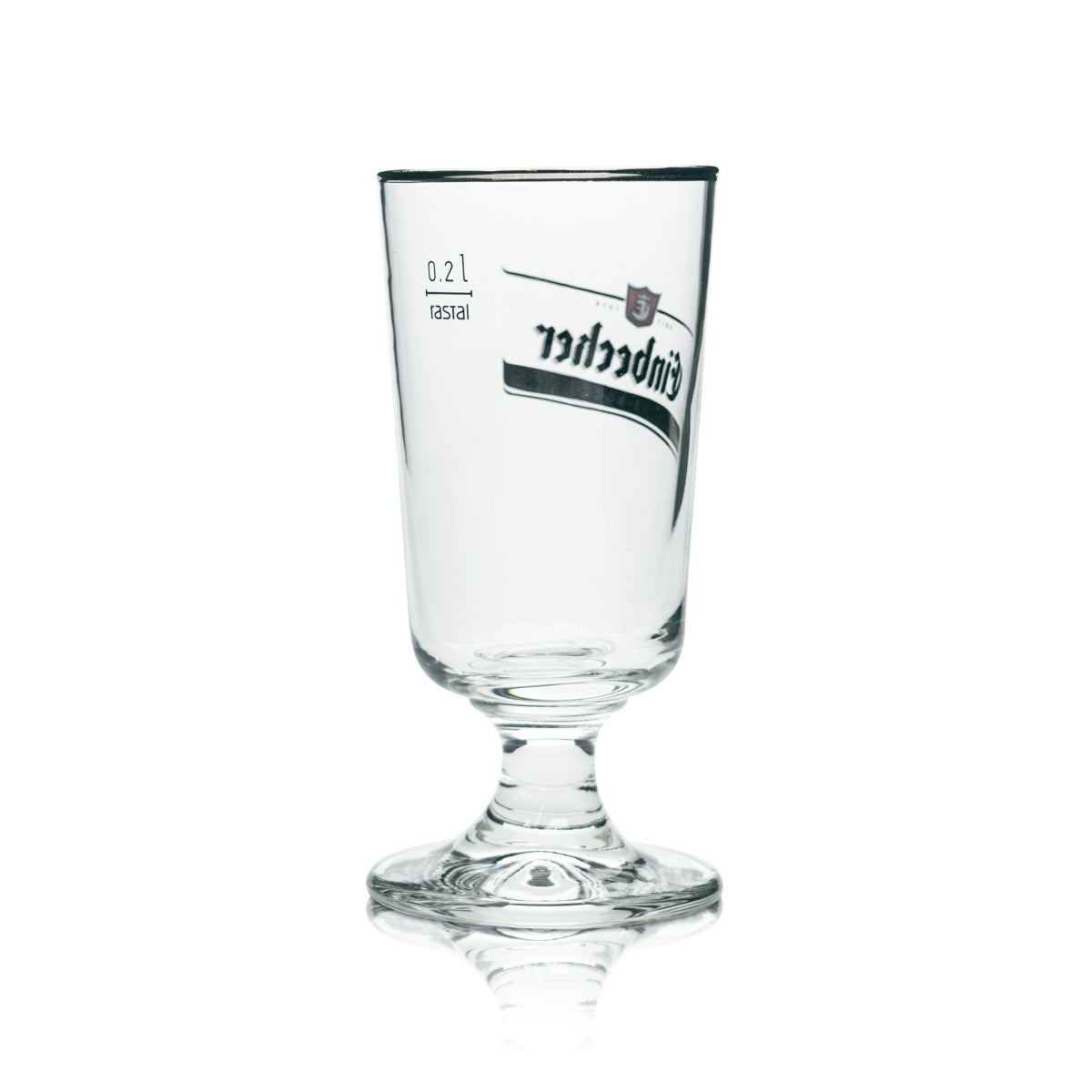 6x Einbecker Bier Glas 0,2l Pokal Tulpe Brauerstutzen Urbock Gläser Gastro Bar – Ansicht 3