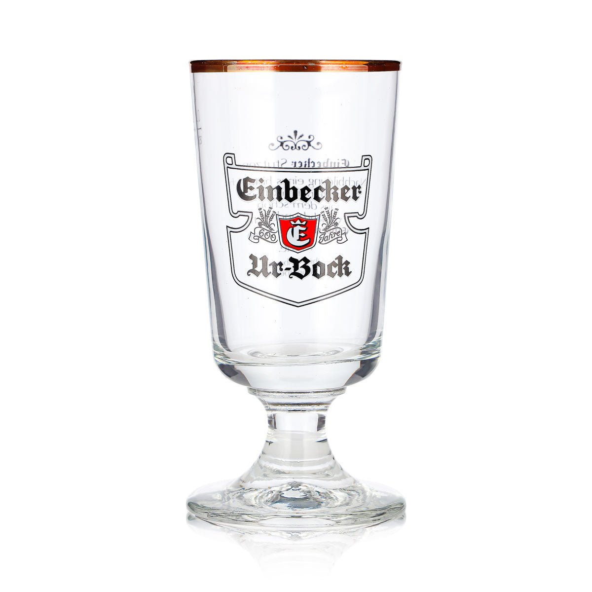 6x Einbecker Bier Glas 0,2l Pokal/Tulpe "Urbock" Rastal Brauerstutzen (6er Set) – Ansicht 3