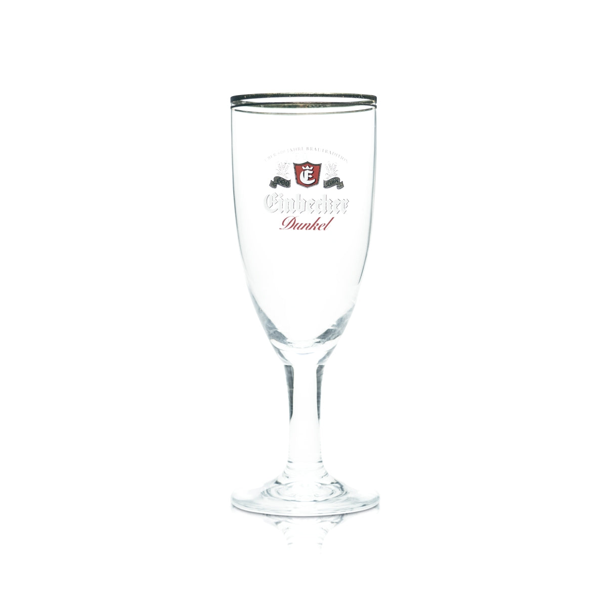 6x Einbecker Bier Glas 0,3l Pokal Tulpe Kelch Maredsouse Goldrand Gläser Gastro – Ansicht 2