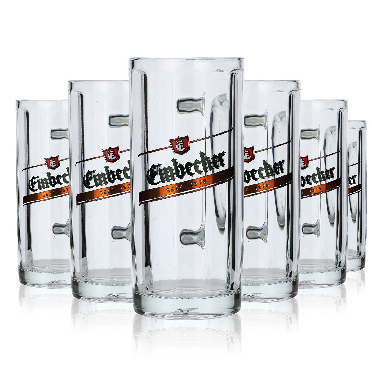 6x Einbecker Glas 0,2l Bier Humpen Krug Seidel Allgäu Gläser – Ansicht 5