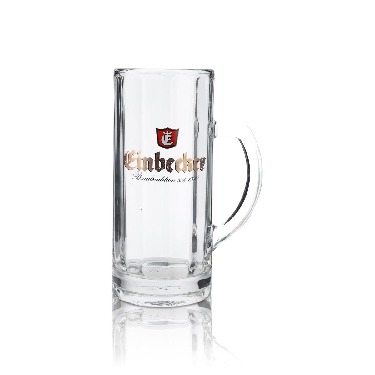 6x Einbecker Glas Bierseidel 0,5l Biergrug Seidel Bierglas Algäu Seidel – Ansicht 2