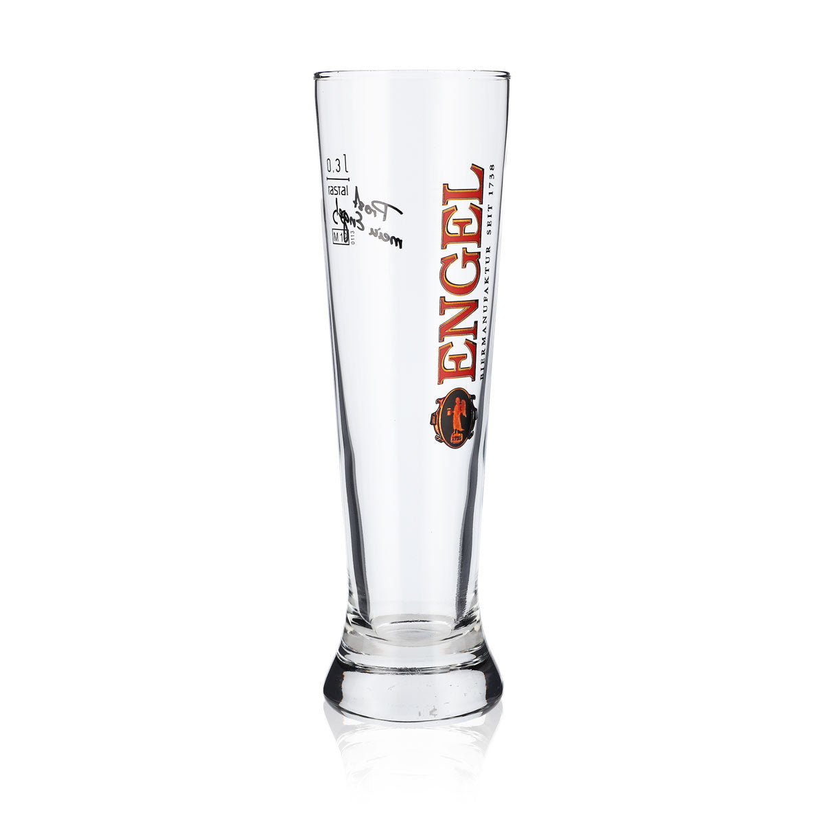 6x Engel Bier Bierglas Weizenbierglas 0,3l Biergläser Prost mein Engel – Ansicht 3