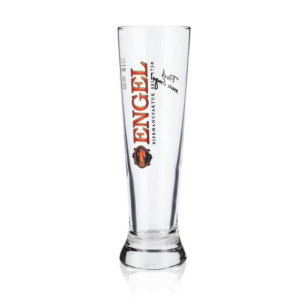 6x Engel Bier Bierglas Weizenbierglas 0,3l Biergläser Prost mein Engel – Ansicht 6
