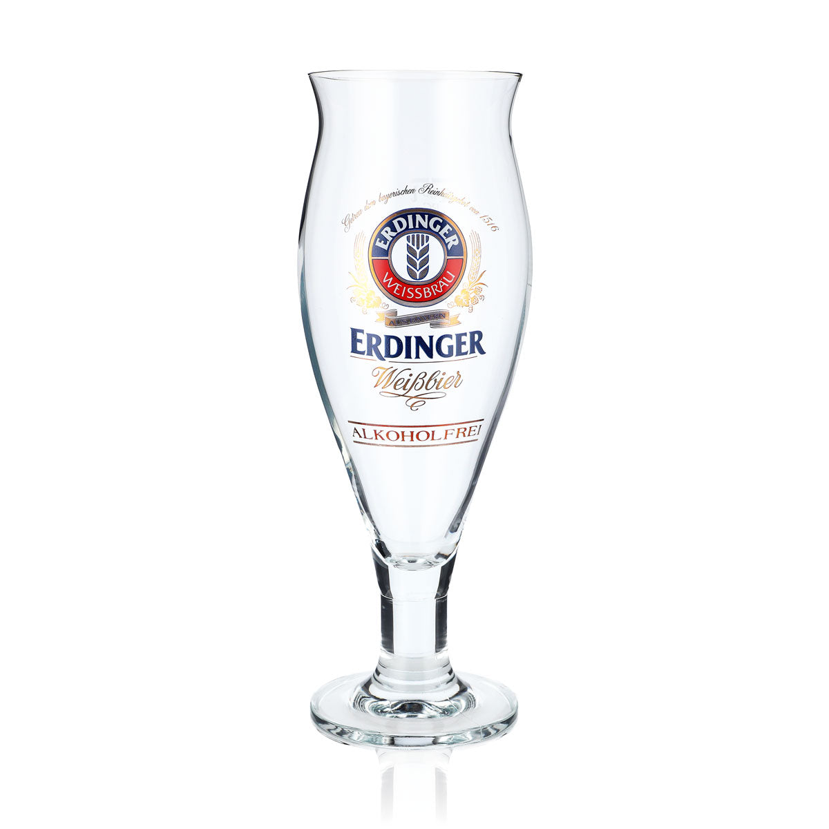 6x Erdinger Bier Glas Pokalgläser 0,5l Designgläser Alkoholfrei Colani Ritzenho – Ansicht 2
