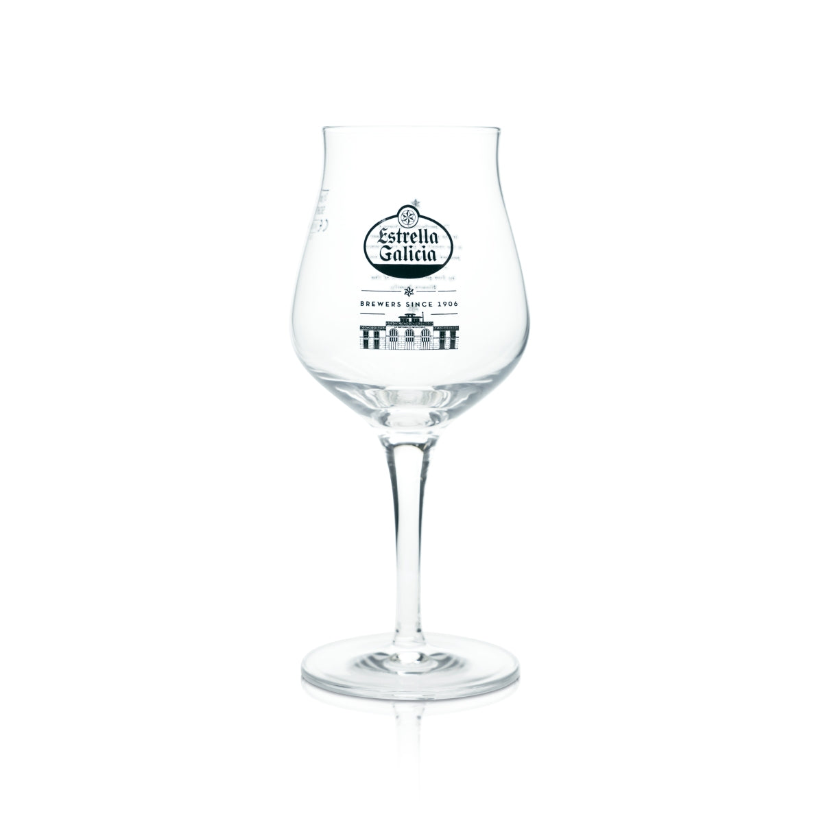 6x Estrella Galicia Bier Glas 2/3 Pint Sensorik Pokal Tulpe Gläser Lager Spanien Bar – Ansicht 2
