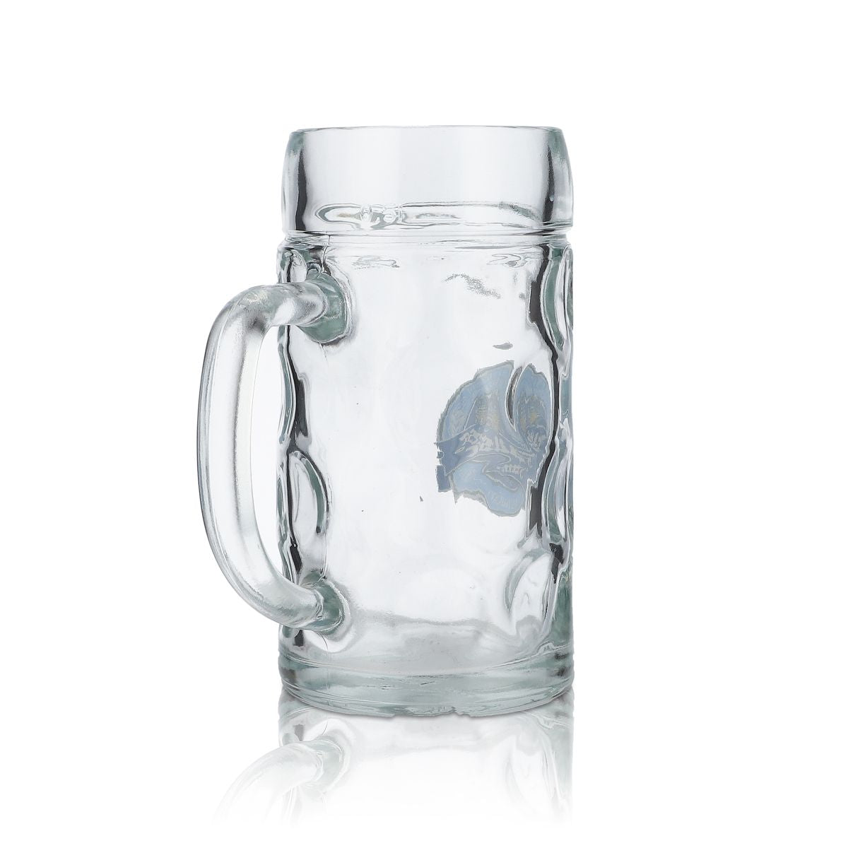 6x Faust Glas 0,5l Bierkrug Humpen Seidel Gläser Set Brauhaus Bier Spezialitäten – Ansicht 5
