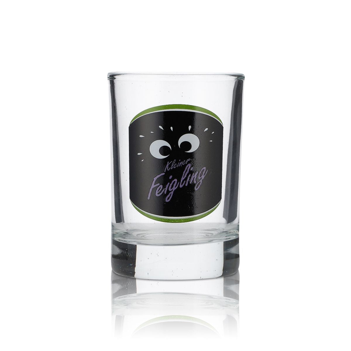 6x Feigling Likör Glas Shotglas Stamper Gläser Sonderedition "Grün" – Ansicht 2