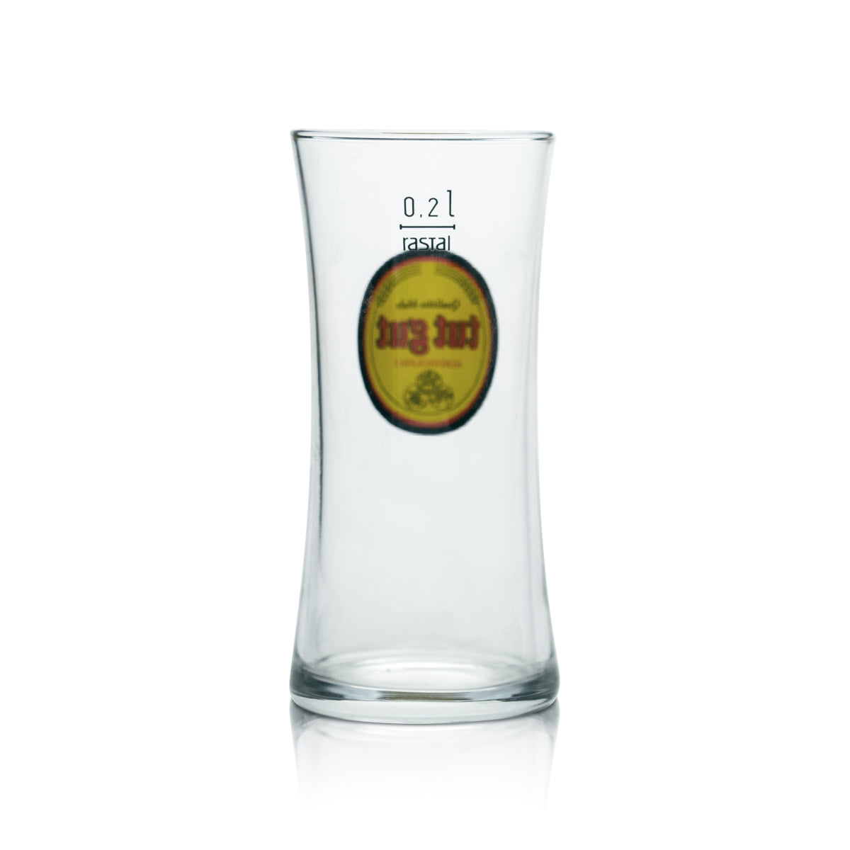 6x Feldschlösschen Glas 0,2l Becher Stange Gläser Alkoholfrei Malz Bier Pils – Ansicht 3