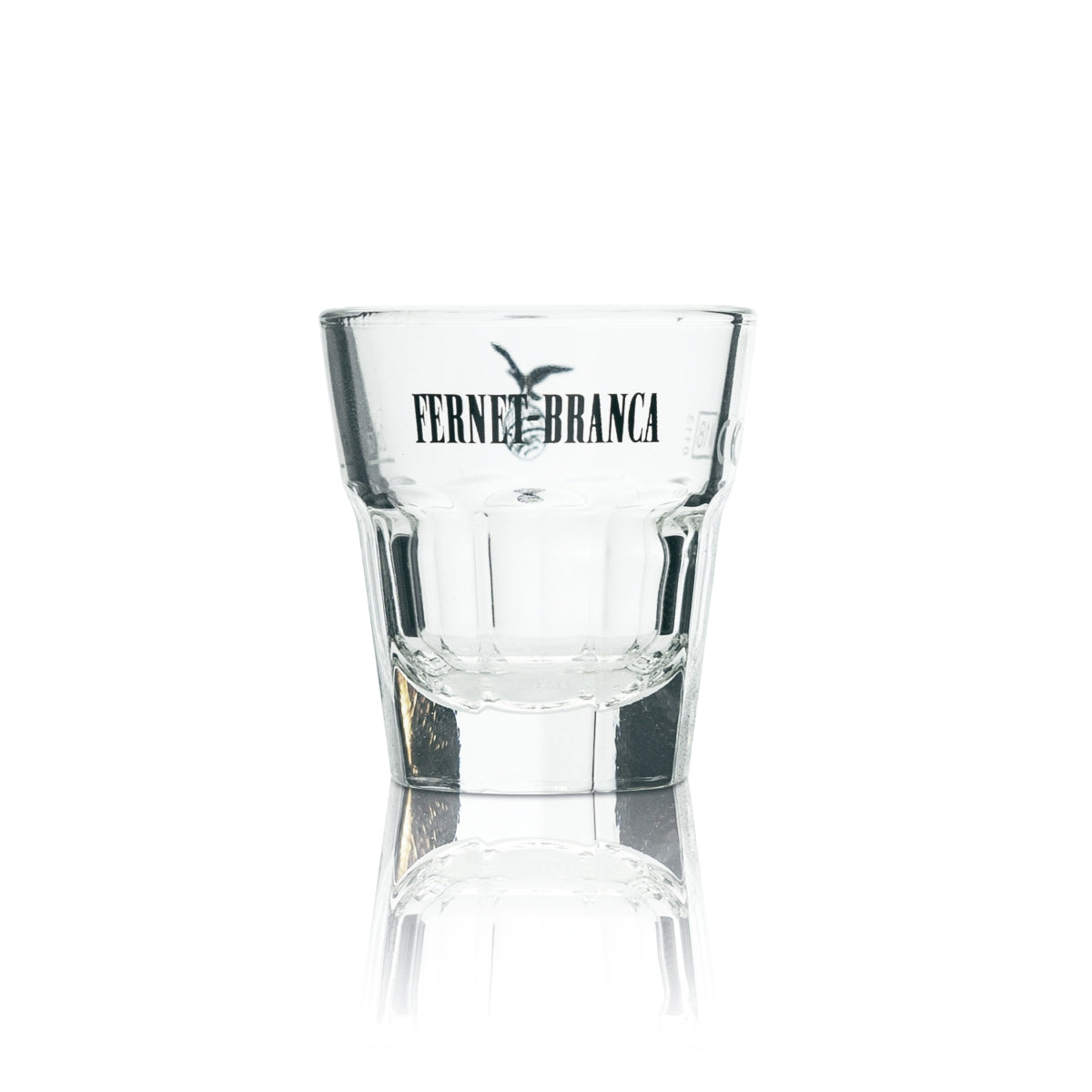 6x Fernet Branca Shotglas 2cl Kurze Stamper Schnaps Gläser Gastro Geeicht Amaro – Ansicht 2