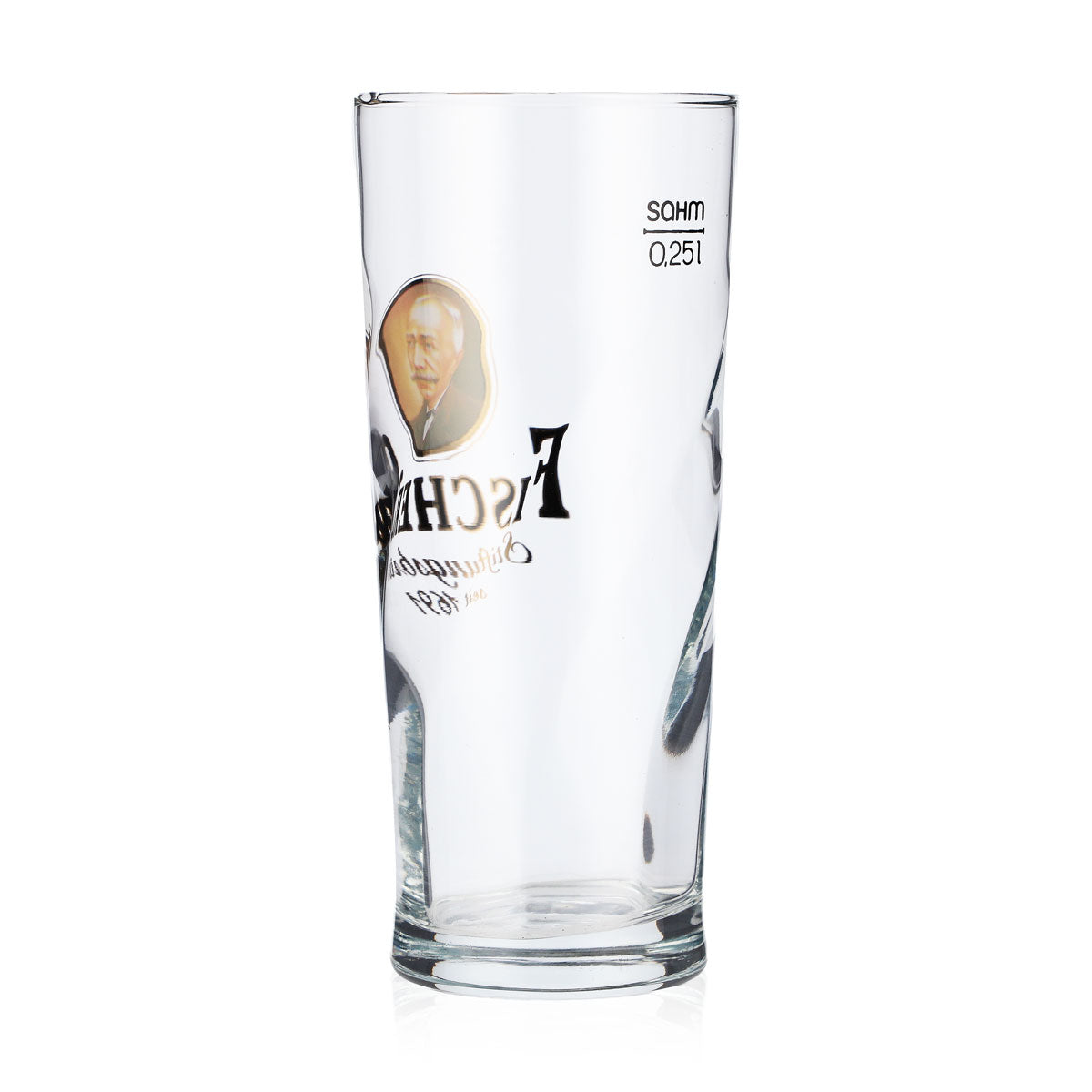 6x Fischers Bier Glas Willigläser Biergläser 0,25l Willi Becher Sahm – Ansicht 4