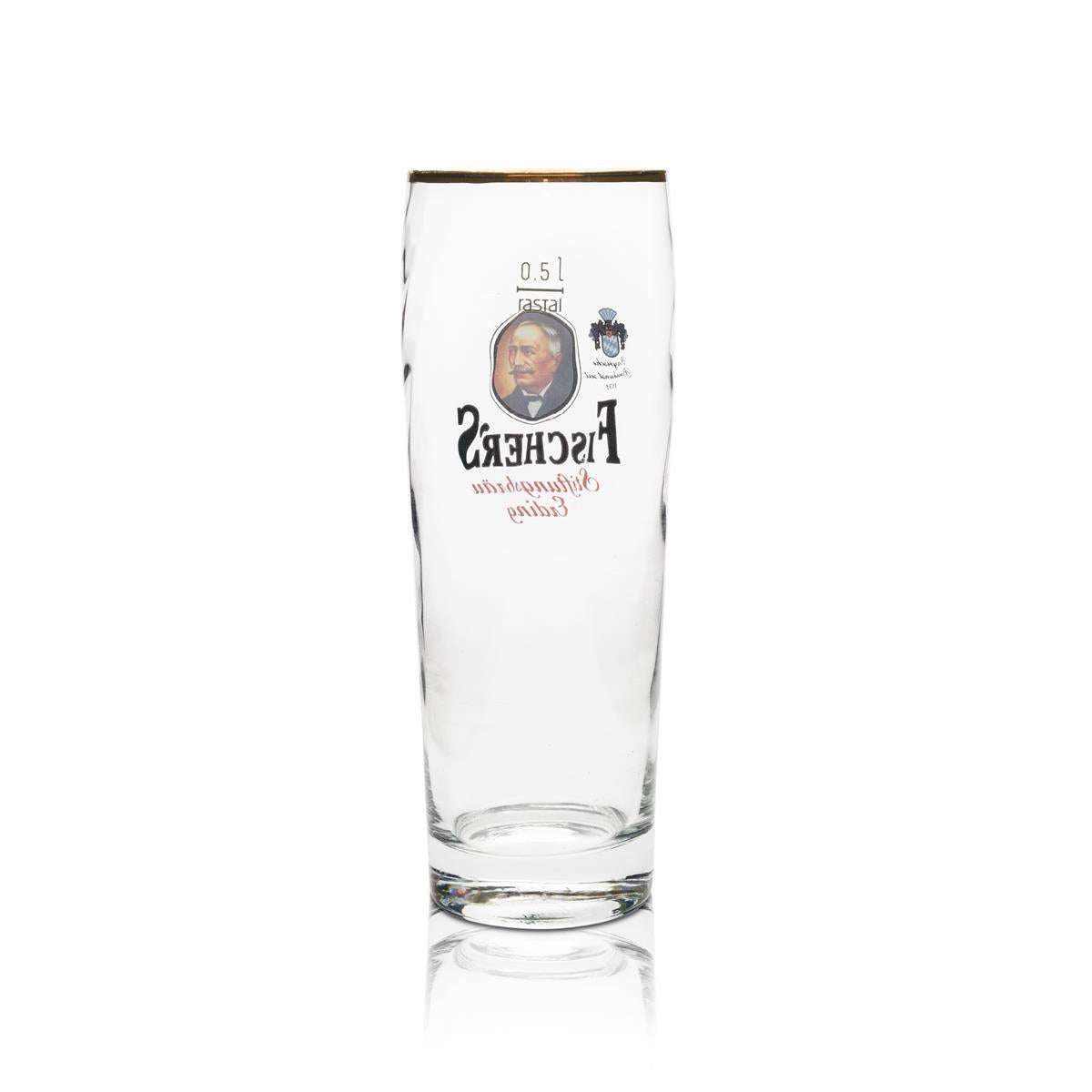 6x Fischers Bier Glas Willy Becher 0,5l Rastal – Ansicht 3