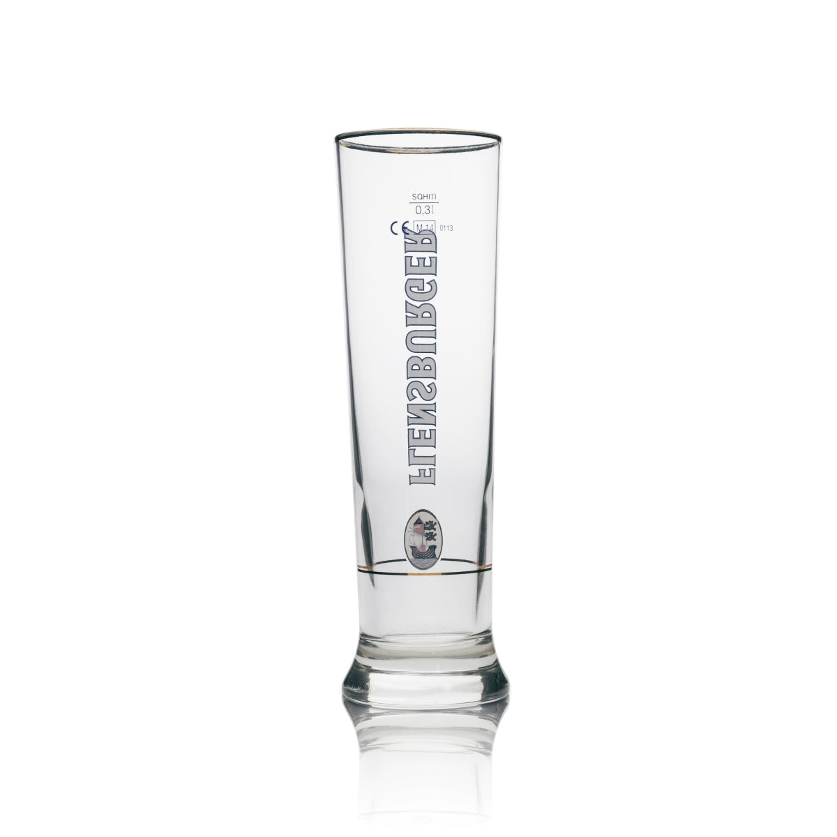 6x Flensburger Bier Glas Exklusiv Becher Vancouver 300ml sahm – Ansicht 3