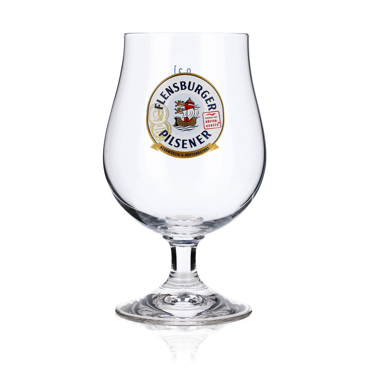 6x Flensburger Glas 0,3l Bier Schwenker Gläser Kugelglas "Lüttich 2024" – Ansicht 2