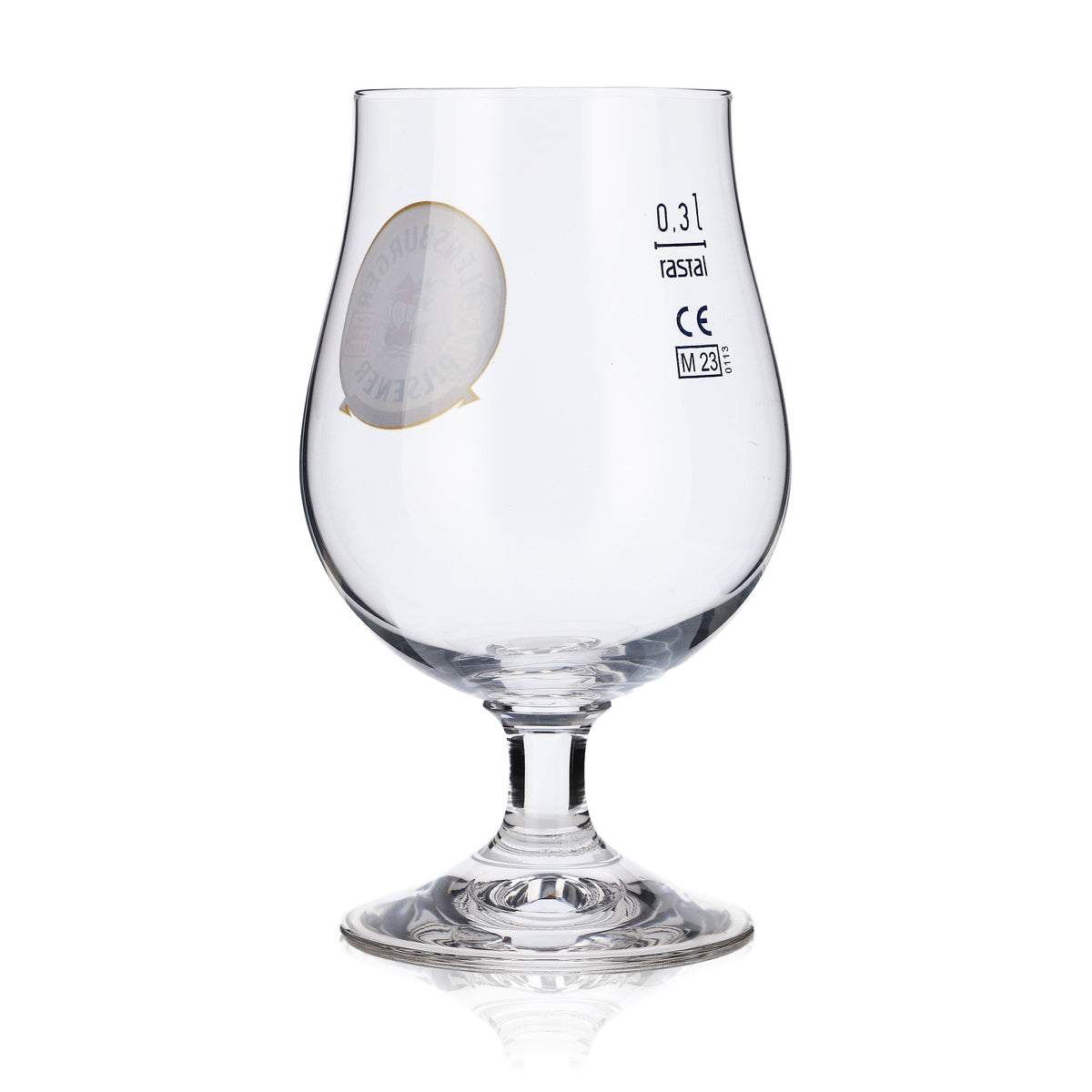 6x Flensburger Glas 0,3l Bier Schwenker Gläser Kugelglas "Lüttich 2024" – Ansicht 4