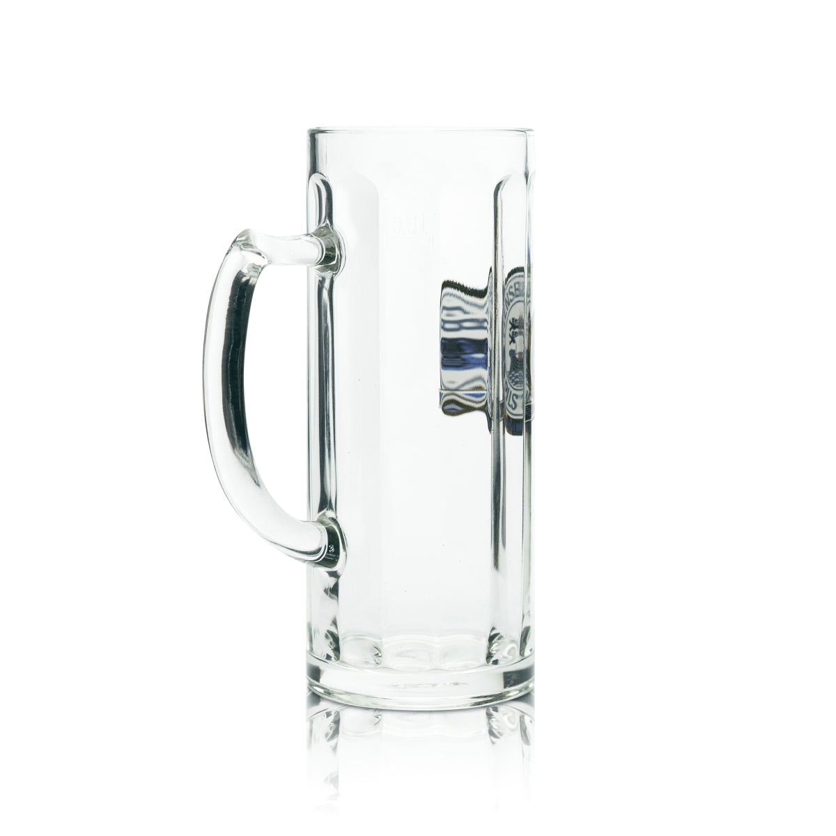 6x Flensburger Glas 0,5l Bier Krug Humpen Seidel Kontur Gläser Gastro Geeicht – Ansicht 4