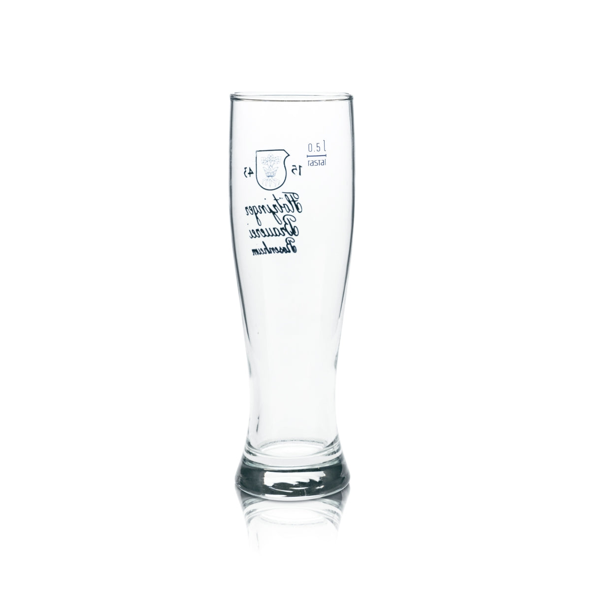 6x Flötzinger Weißbierglas 0,5l Hefe Weizen Gläser Brauerei Bayern Gastro Bar – Ansicht 3