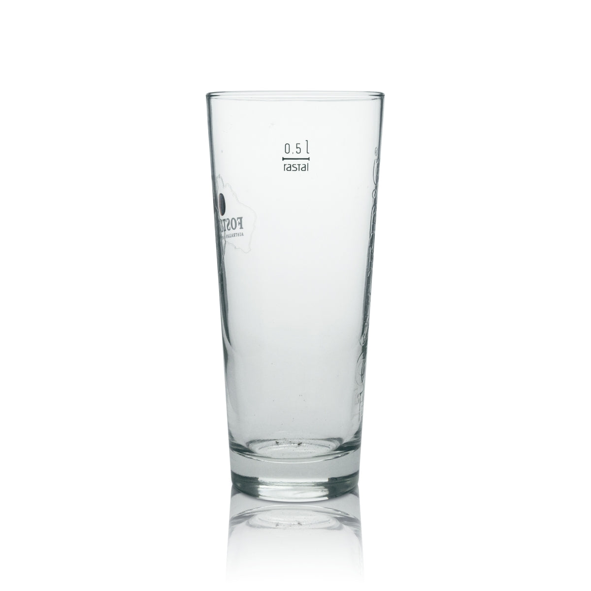 6x Fosters Bier Glas Longdrink "Landkarte" 500ml rastal – Ansicht 4