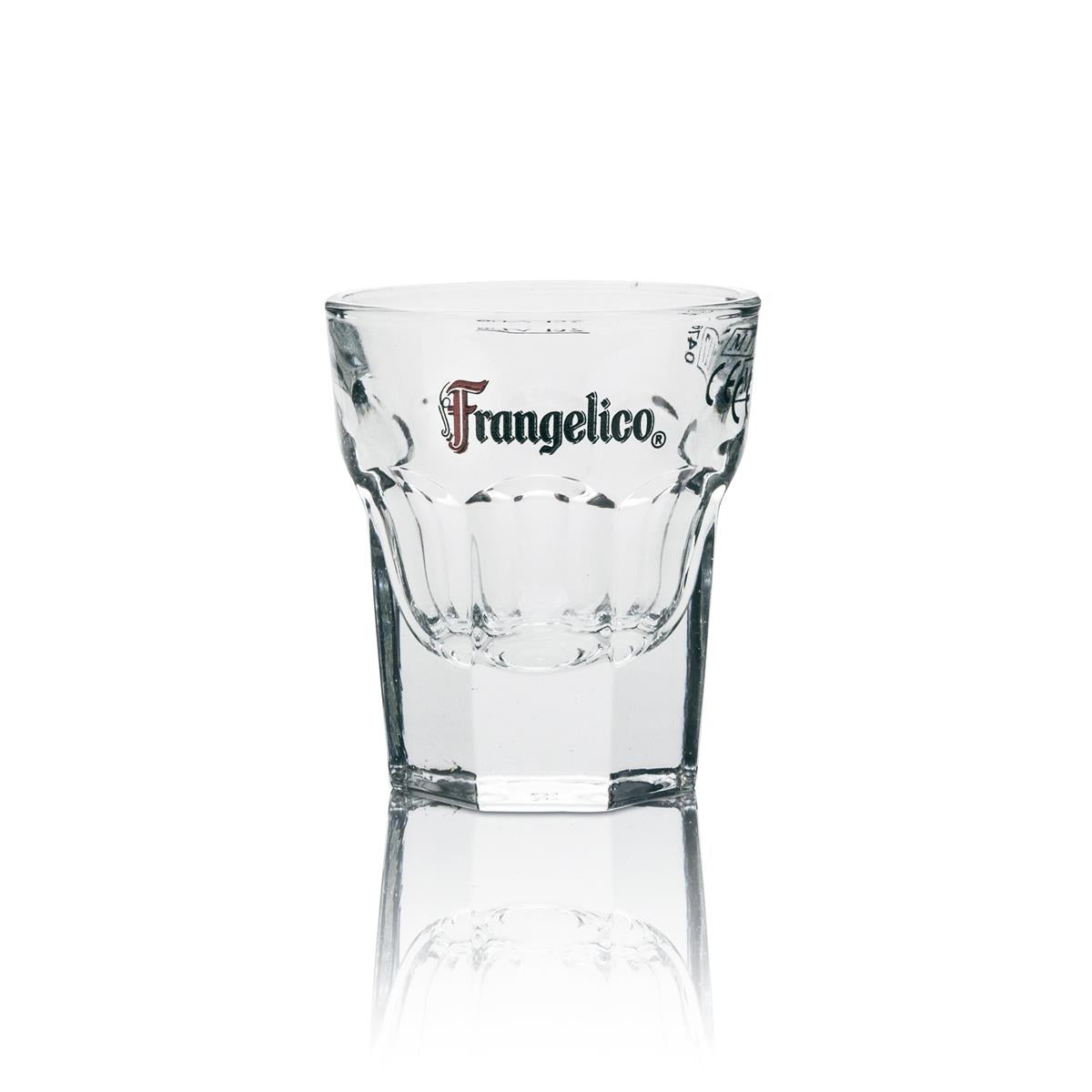 6x Frangelico Glas + Tablett Shot Schnaps Kurze 2cl Gläser Stamper Shotmeter Schnapslatte – Ansicht 4
