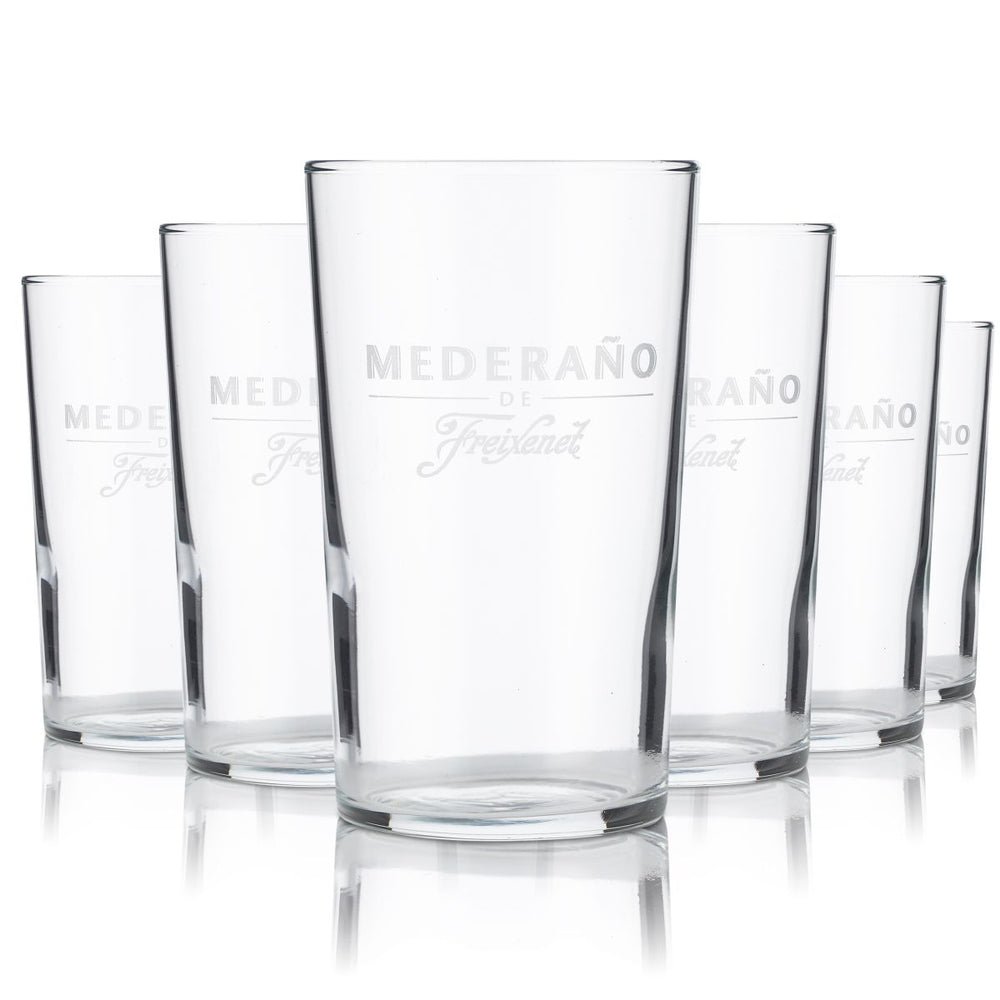 6x Freixenet Glas 0,13l Säntisbecher Mederano Probierglas Tasting Gläser Set