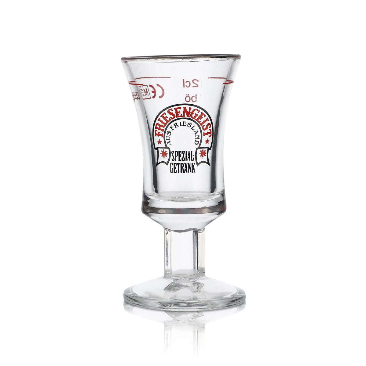 6x Friesengeist Glas Schnapsglas Kurzer Das Friesen Shotglas, Stamper 2cl – Ansicht 2