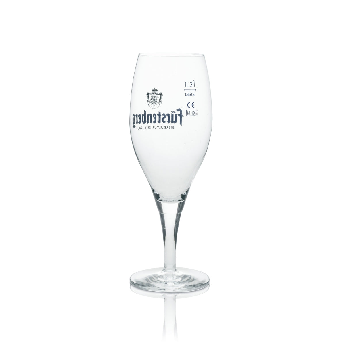 6x Fürstenberg Bier Glas Pokal 0,3l Rastal – Ansicht 3