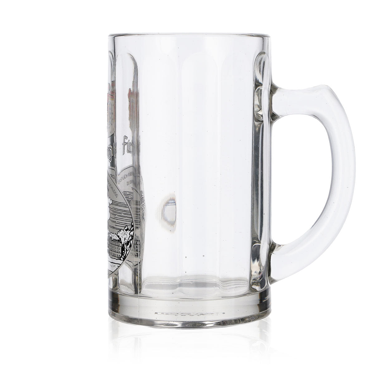 6x Fürstenberg Bierglas Gläser 0,25l Krug "Fürstenbergisches Schloss" Glückauf – Ansicht 6